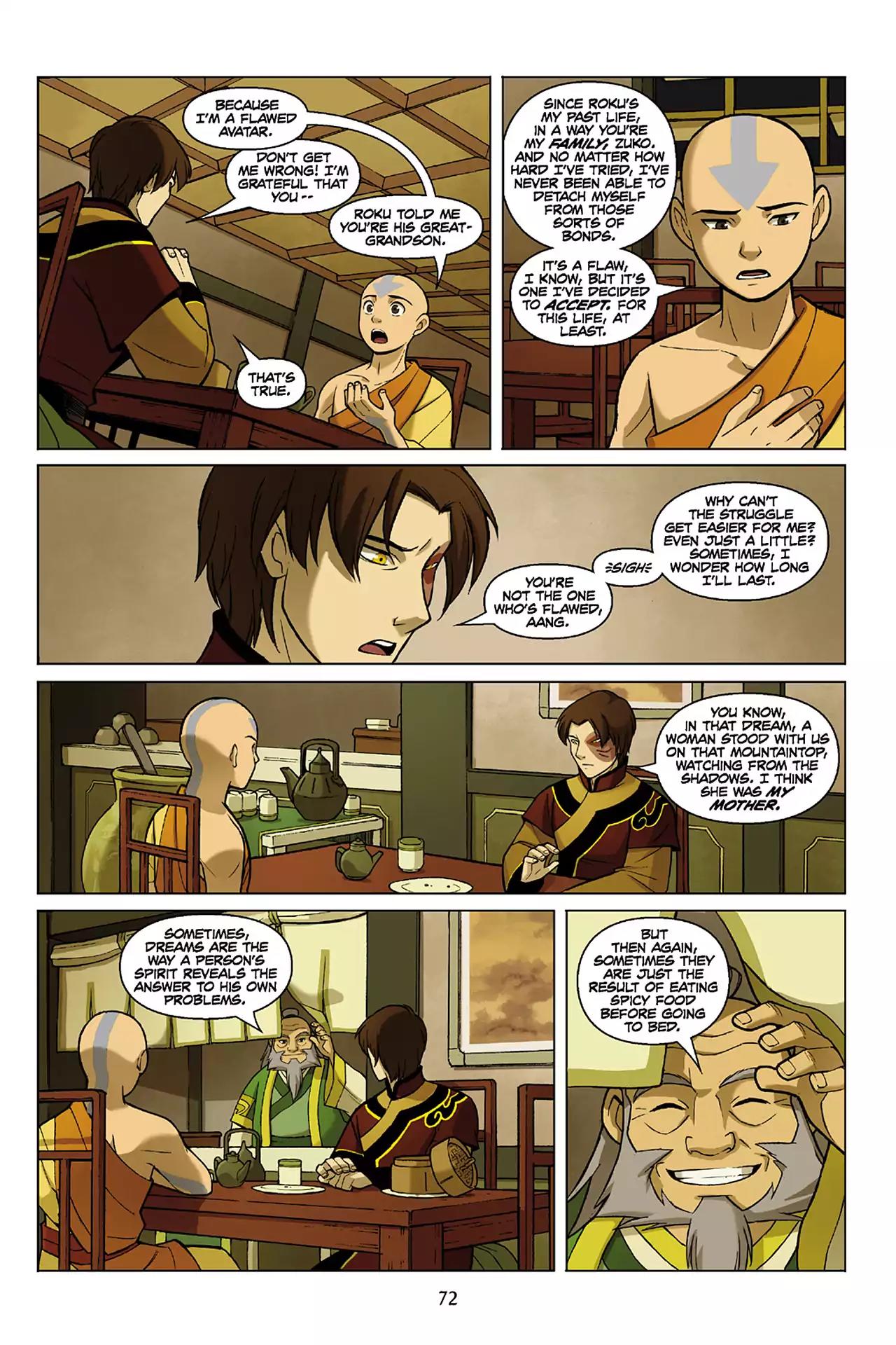 Avatar The Last Airbender - The Promise Chapter 3 page 72 - Chapter 3