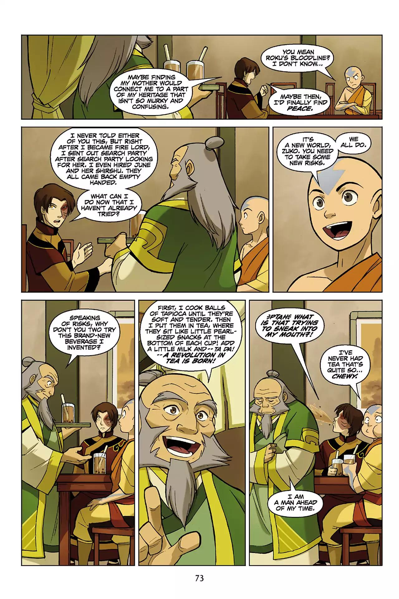 Avatar The Last Airbender - The Promise Chapter 3 page 73 - Chapter 3