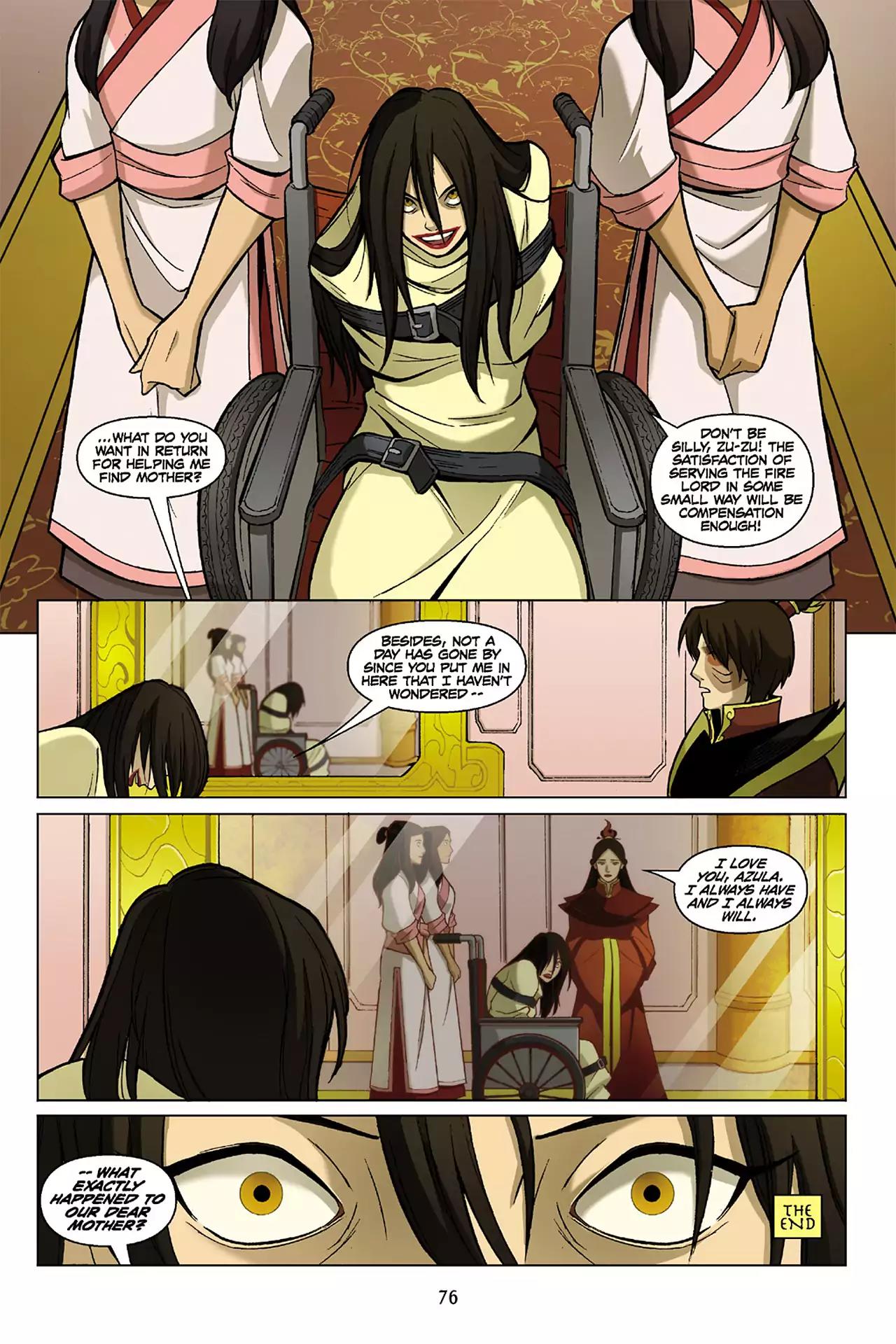 Avatar The Last Airbender - The Promise Chapter 3 page 76 - Chapter 3