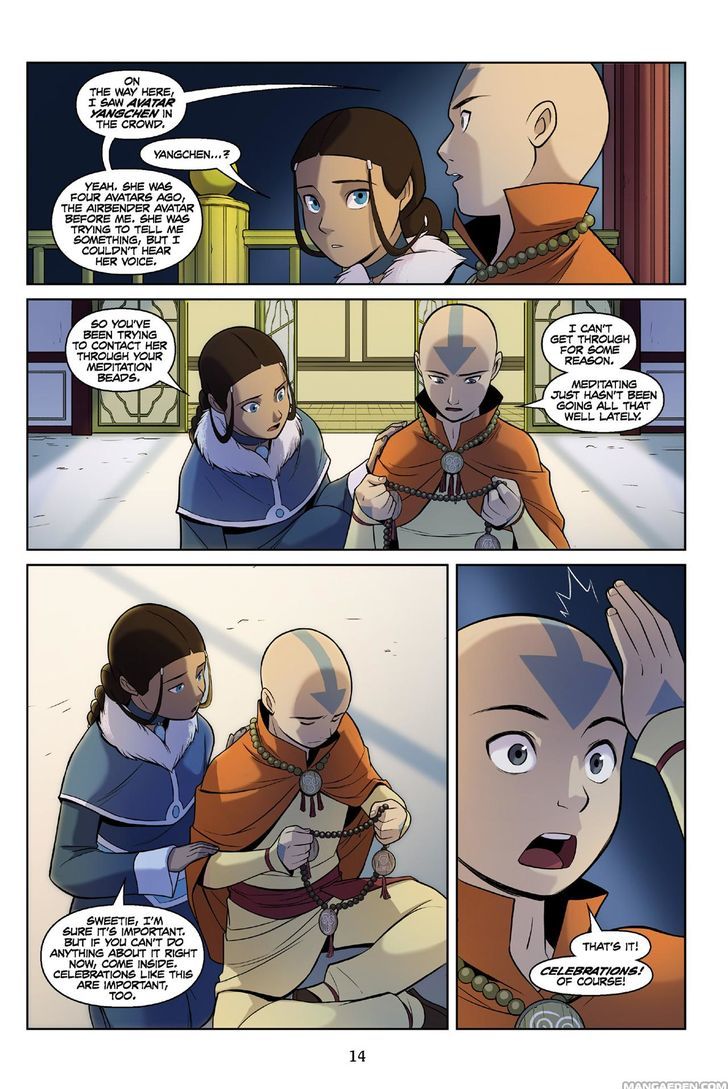 Avatar: The Last Airbender - The Rift Chapter 1 page 15 - Chapter 1