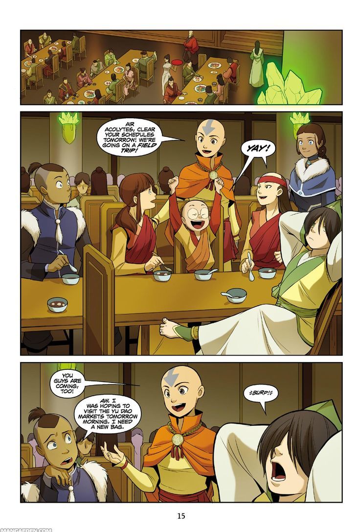 Avatar: The Last Airbender - The Rift Chapter 1 page 16 - Chapter 1