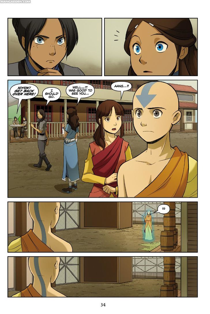 Avatar: The Last Airbender - The Rift Chapter 1 page 34 - Chapter 1