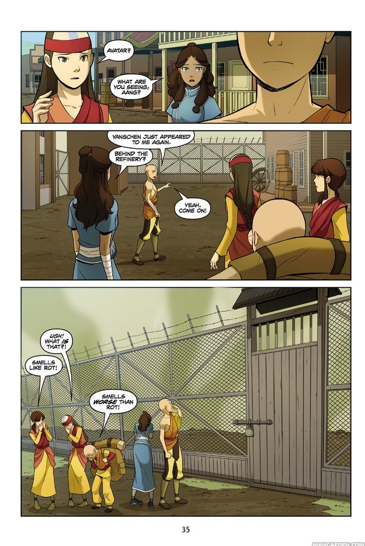 Avatar: The Last Airbender - The Rift Chapter 1 page 35 - Chapter 1