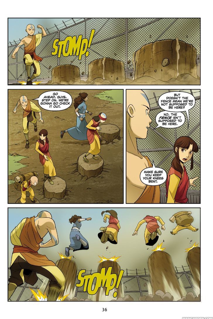 Avatar: The Last Airbender - The Rift Chapter 1 page 36 - Chapter 1