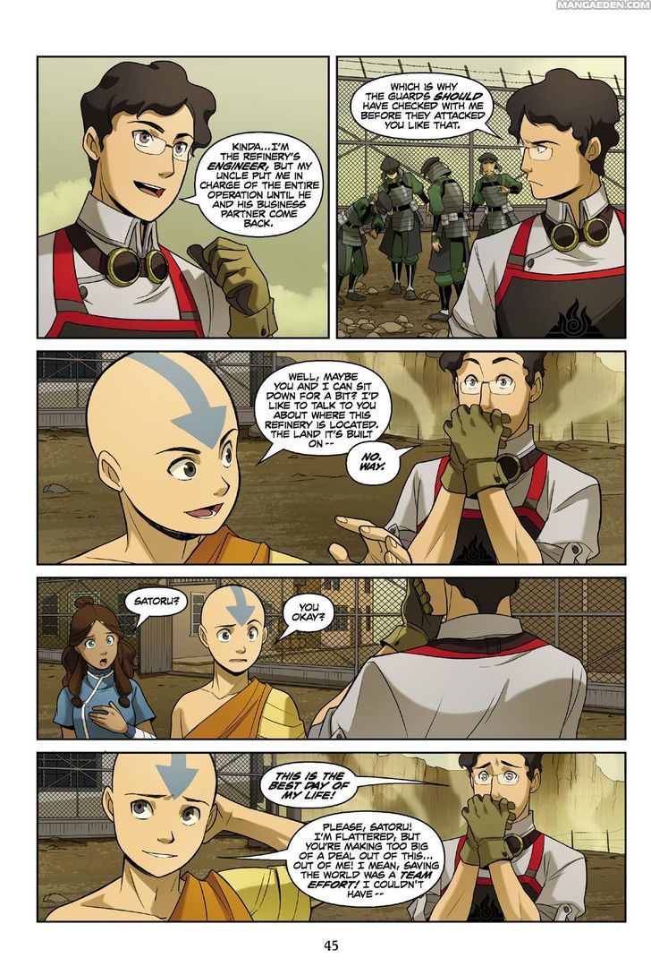 Avatar: The Last Airbender - The Rift Chapter 1 page 45 - Chapter 1