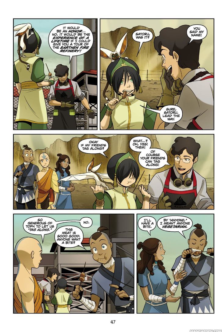 Avatar: The Last Airbender - The Rift Chapter 1 page 47 - Chapter 1