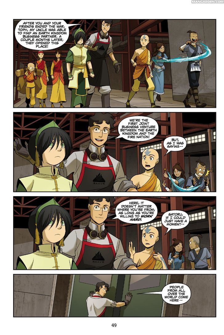 Avatar: The Last Airbender - The Rift Chapter 1 page 49 - Chapter 1