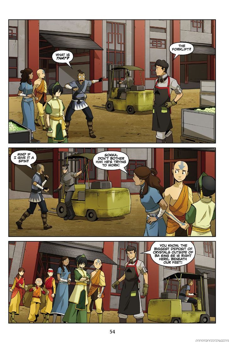 Avatar: The Last Airbender - The Rift Chapter 1 page 54 - Chapter 1