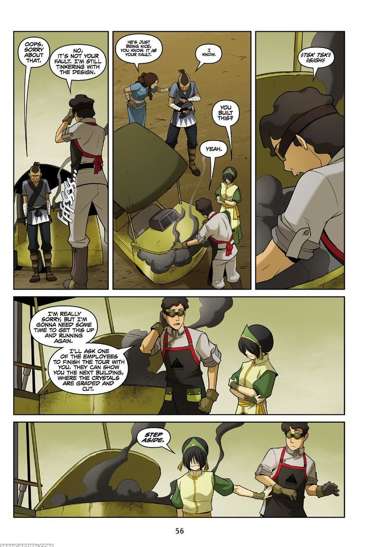 Avatar: The Last Airbender - The Rift Chapter 1 page 56 - Chapter 1