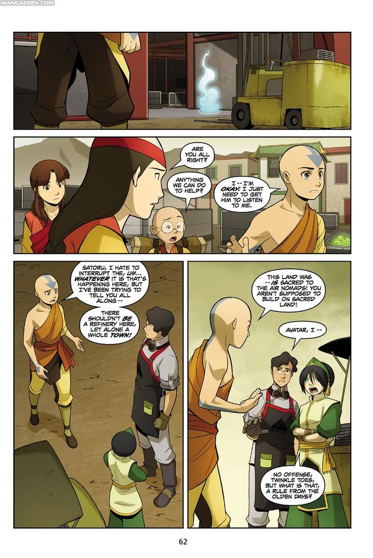 Avatar: The Last Airbender - The Rift Chapter 1 page 62 - Chapter 1