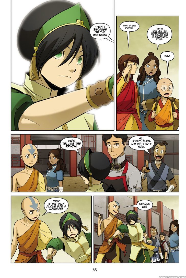 Avatar: The Last Airbender - The Rift Chapter 1 page 65 - Chapter 1