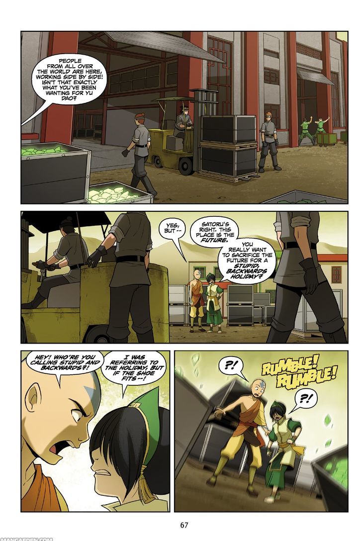 Avatar: The Last Airbender - The Rift Chapter 1 page 67 - Chapter 1