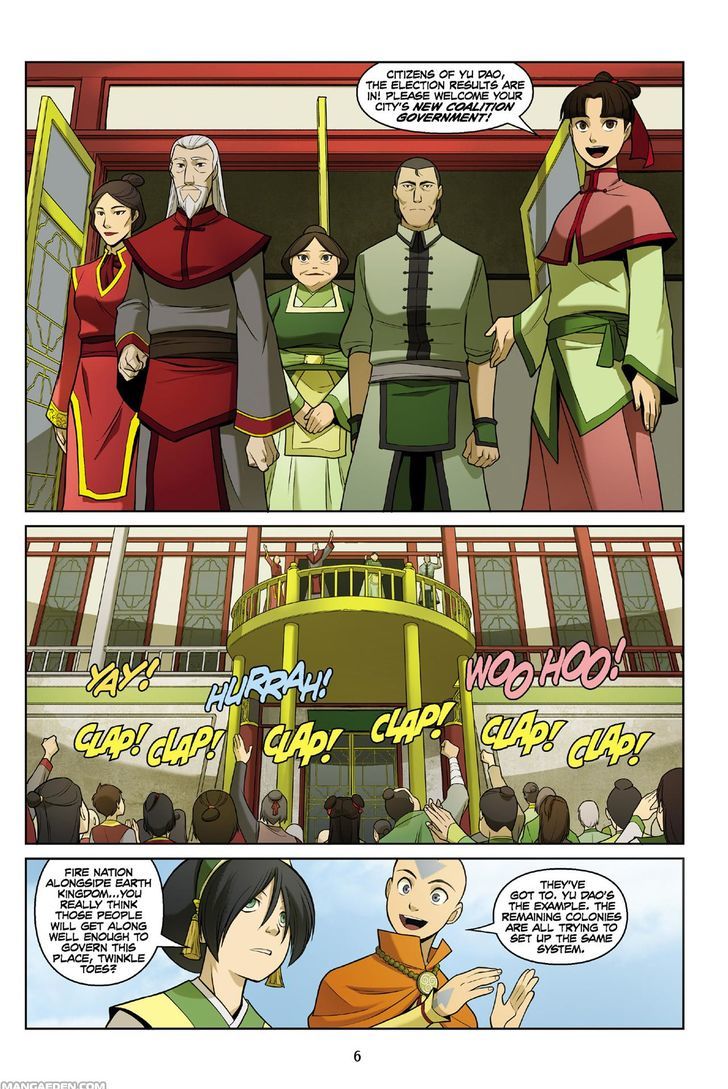 Avatar: The Last Airbender - The Rift Chapter 1 page 7 - Chapter 1