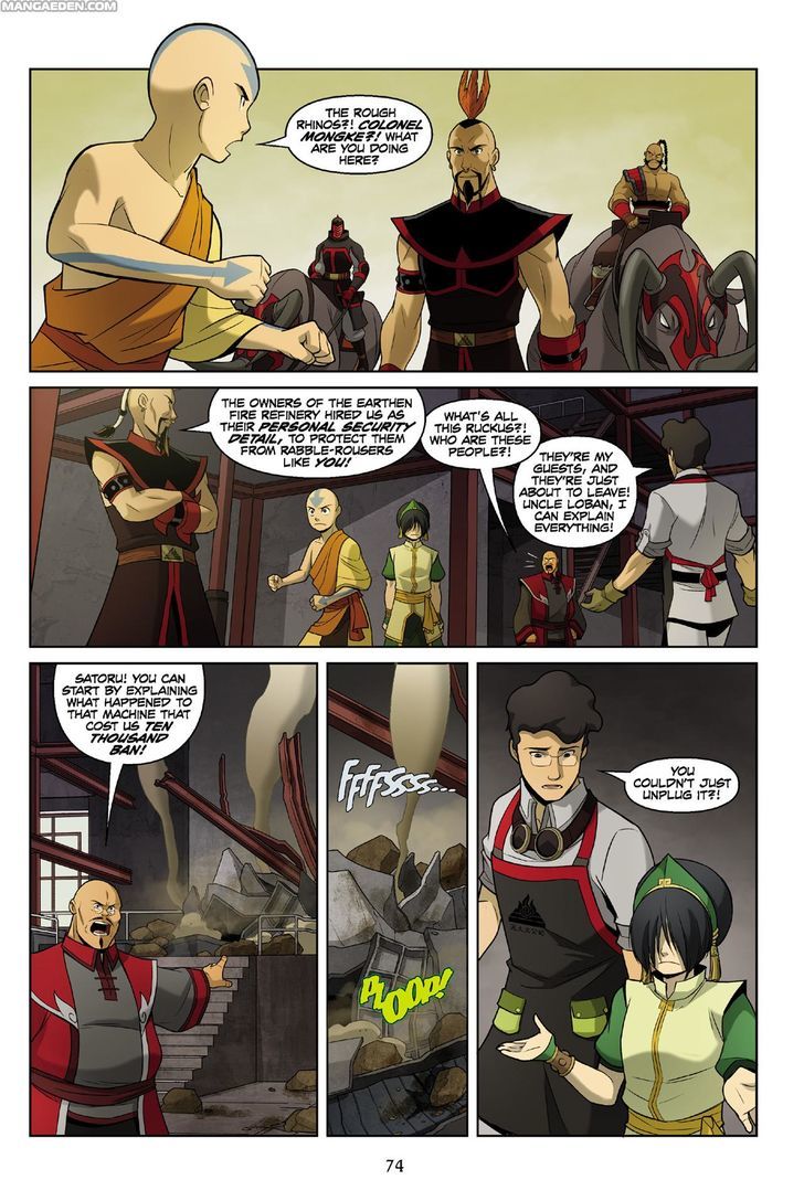 Avatar: The Last Airbender - The Rift Chapter 1 page 74 - Chapter 1