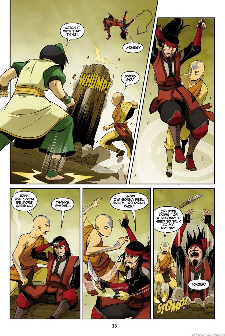 Avatar: The Last Airbender - The Rift Chapter 2 page 14 - Chapter 2