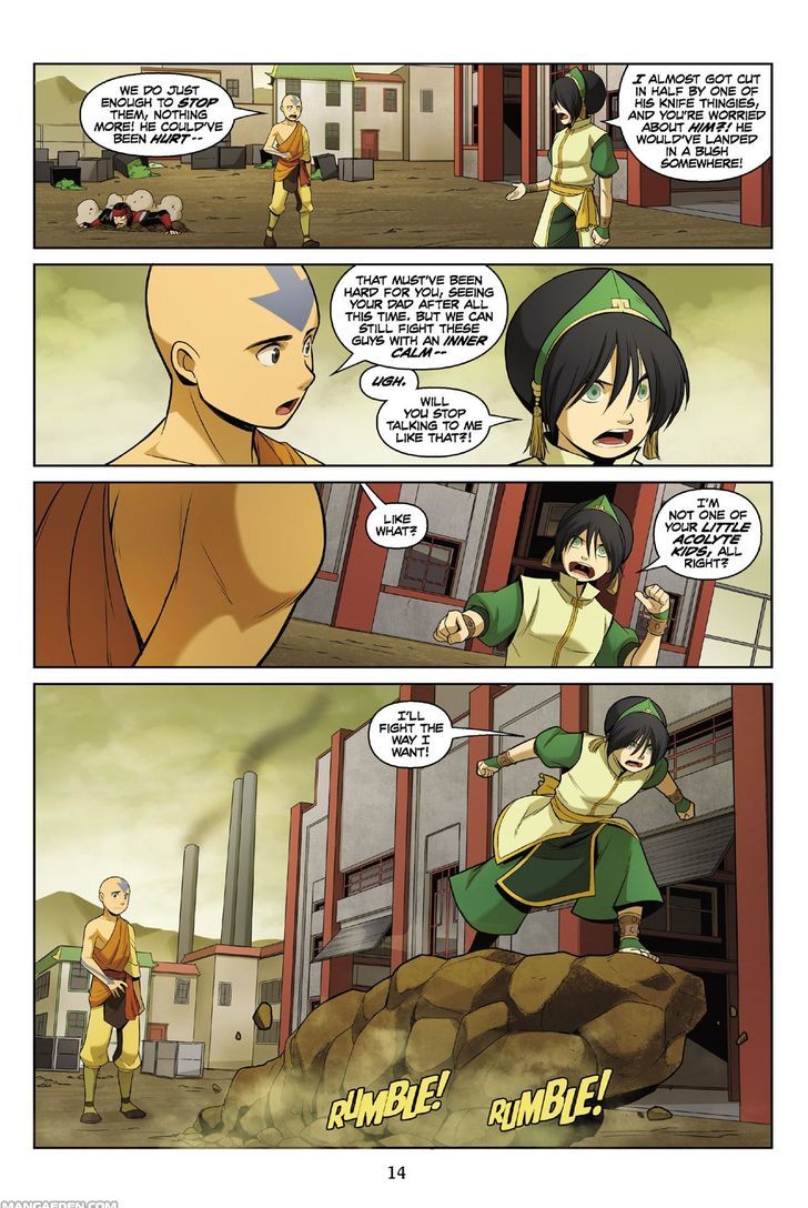 Avatar: The Last Airbender - The Rift Chapter 2 page 15 - Chapter 2