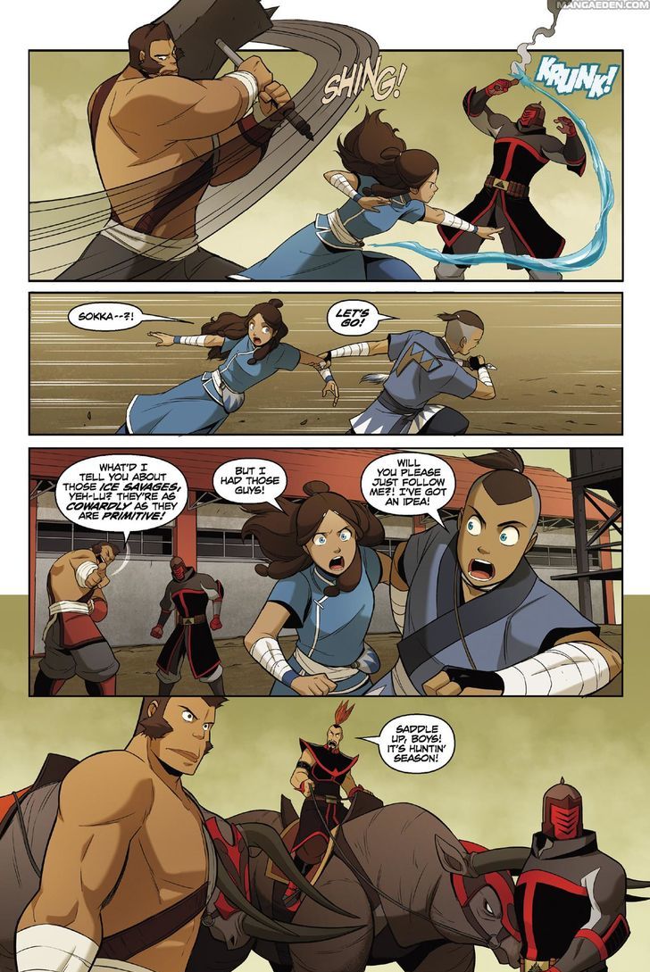 Avatar: The Last Airbender - The Rift Chapter 2 page 17 - Chapter 2