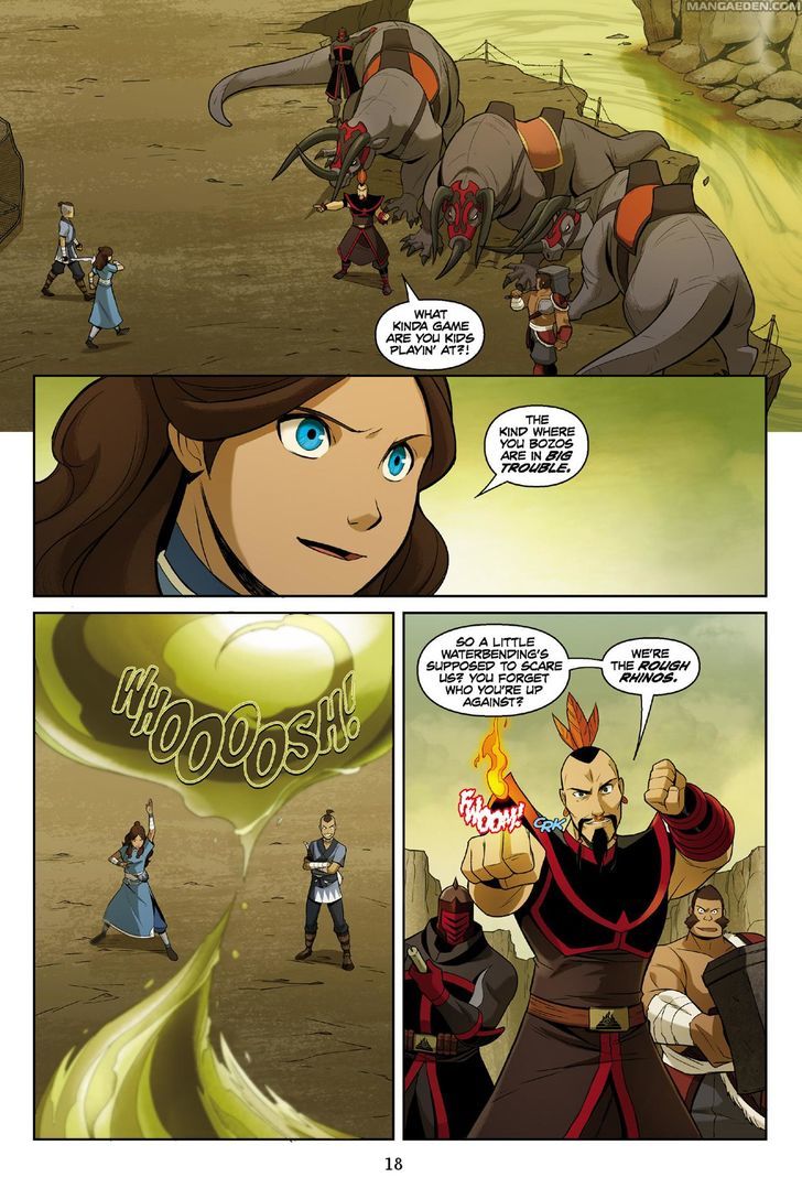 Avatar: The Last Airbender - The Rift Chapter 2 page 19 - Chapter 2