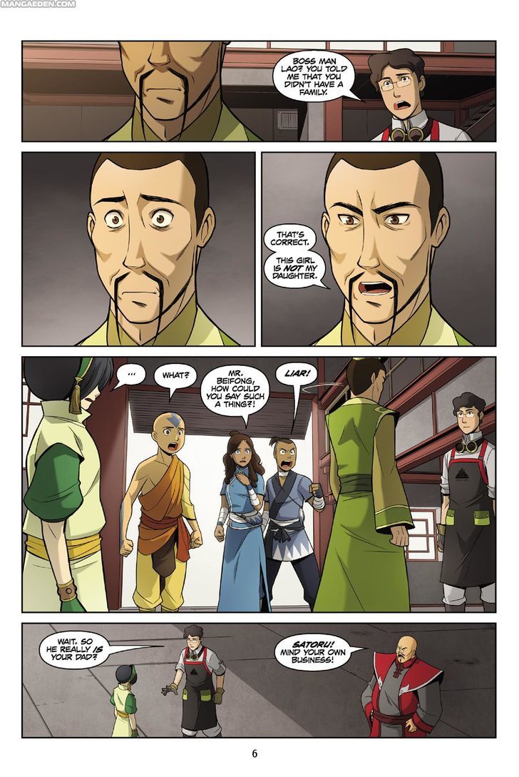 Avatar: The Last Airbender - The Rift Chapter 2 page 7 - Chapter 2