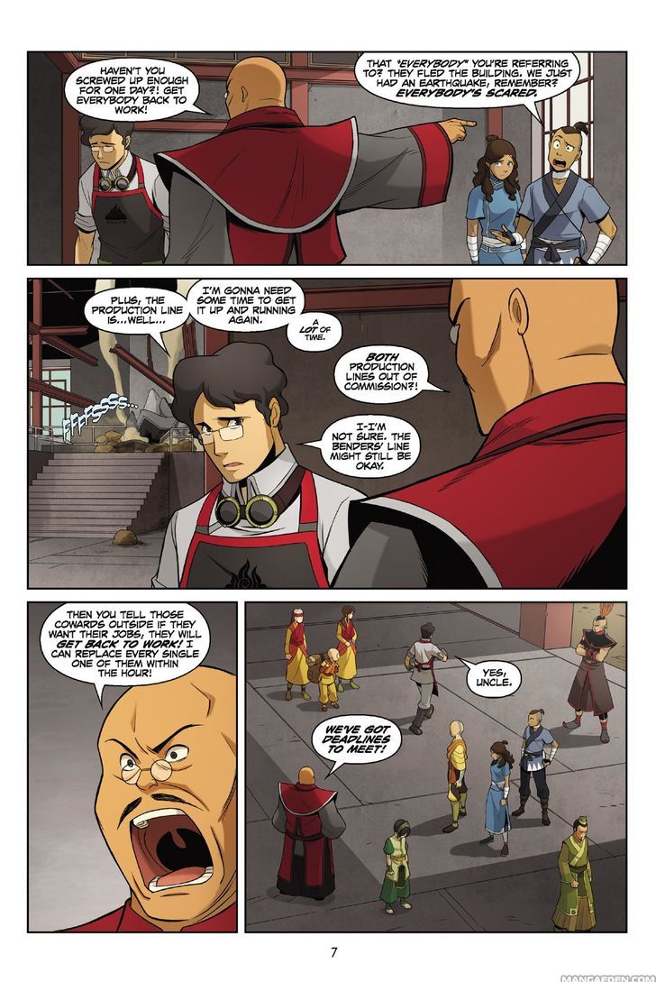 Avatar: The Last Airbender - The Rift Chapter 2 page 8 - Chapter 2