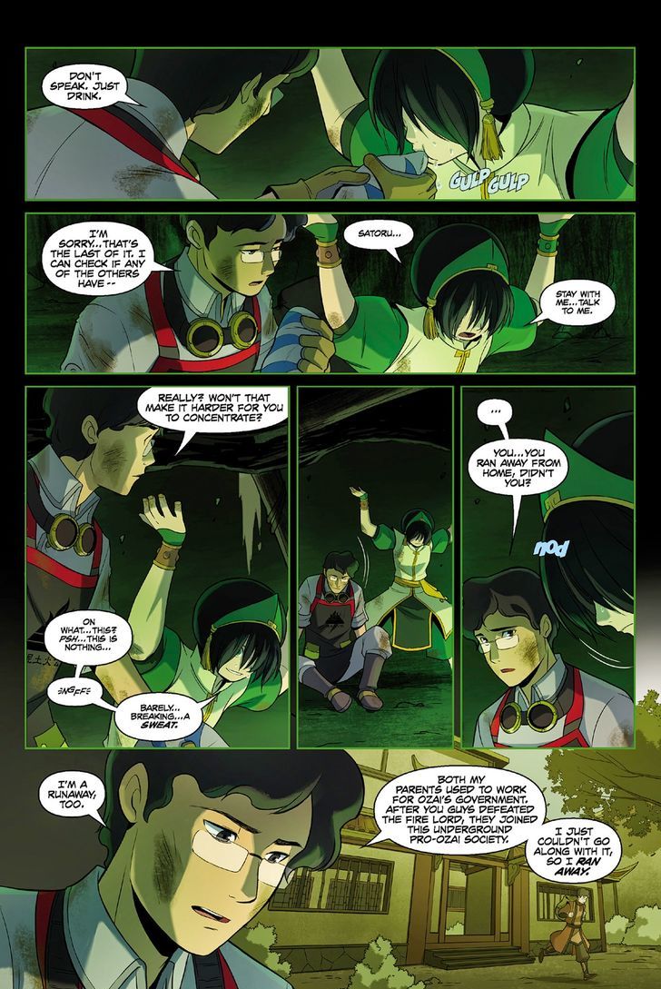 Avatar: The Last Airbender - The Rift Chapter 3 page 10 - Chapter 3