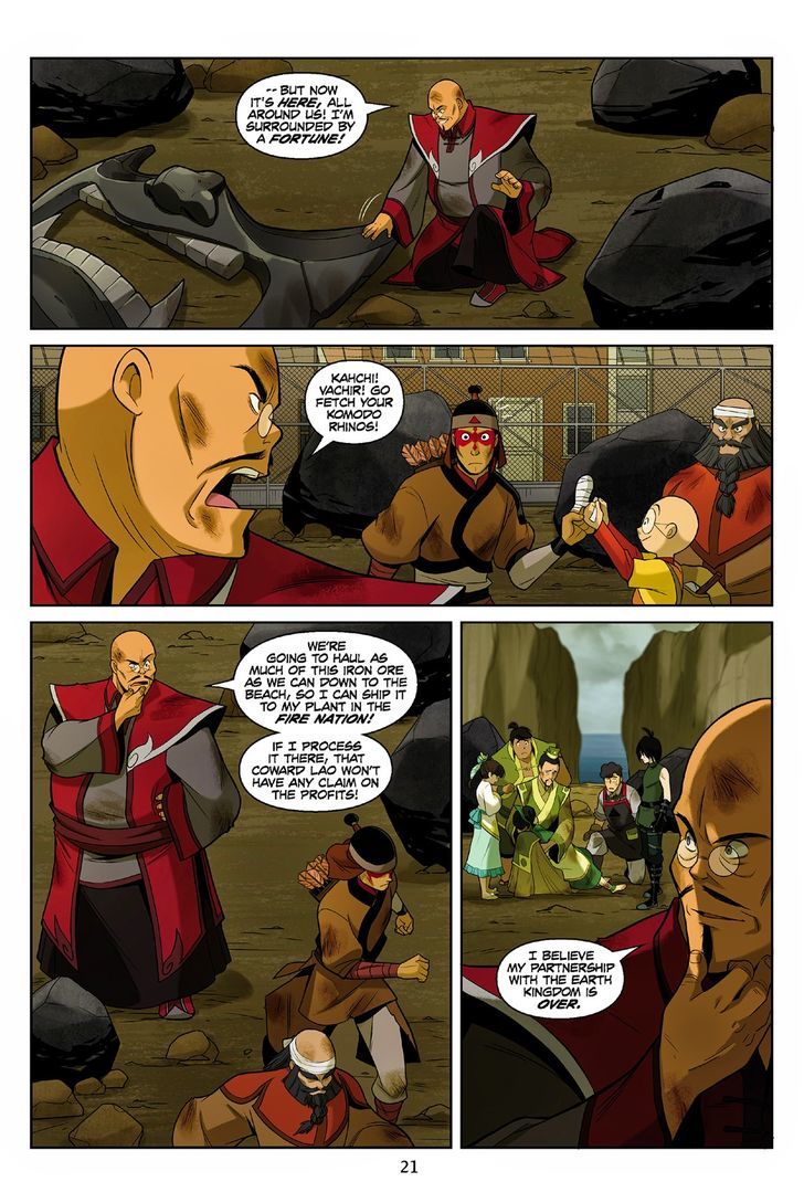 Avatar: The Last Airbender - The Rift Chapter 3 page 22 - Chapter 3