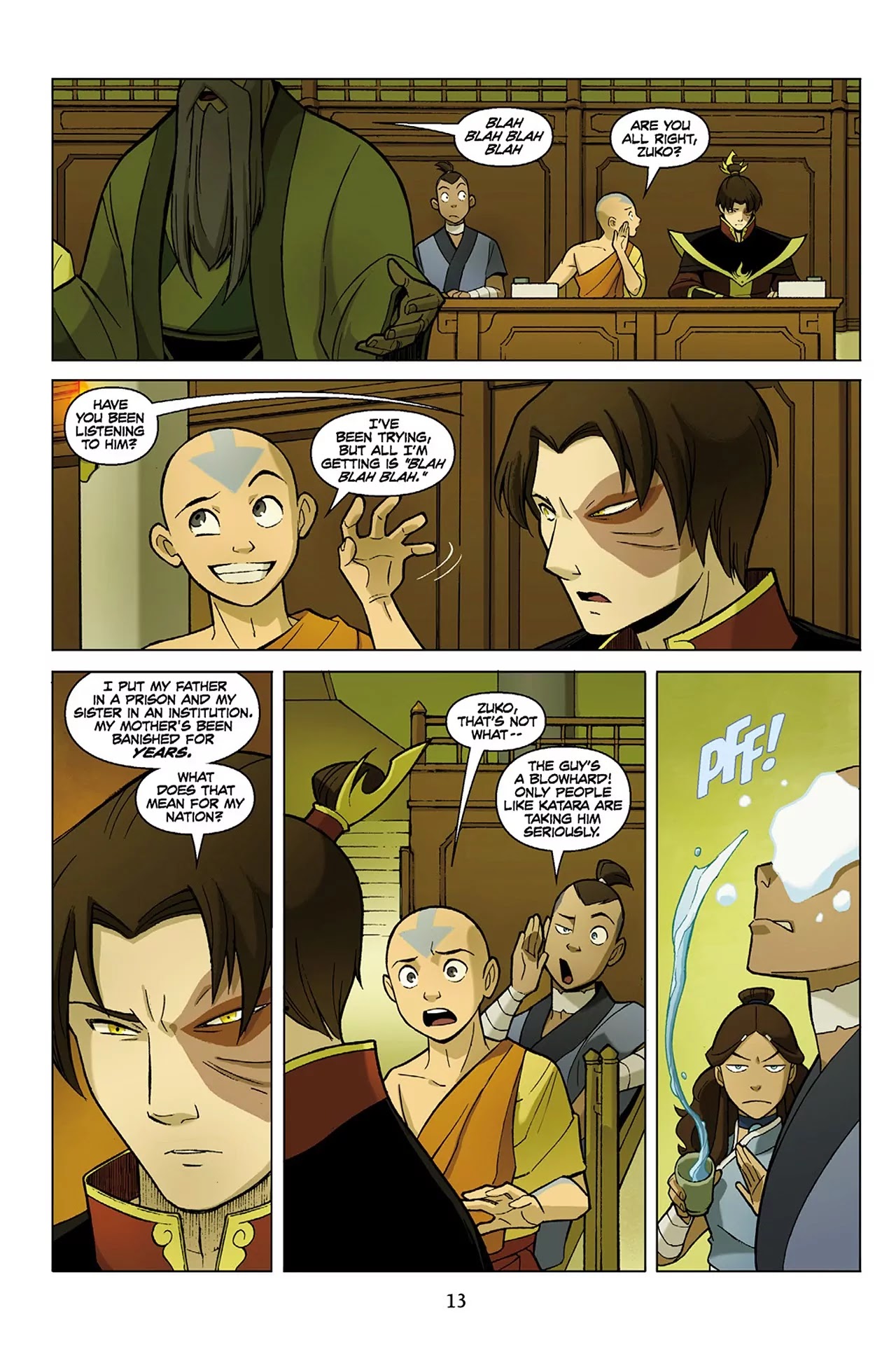Avatar: The Last Airbender - The Search Chapter 1.1 page 14 - Chapter 1.1