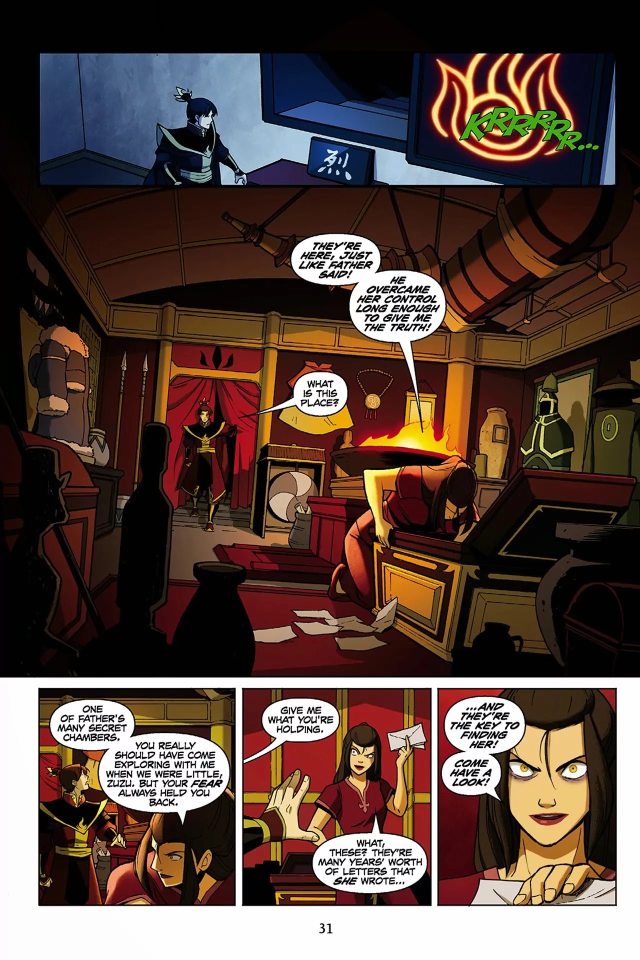 Avatar: The Last Airbender - The Search Chapter 1.1 page 32 - Chapter 1.1