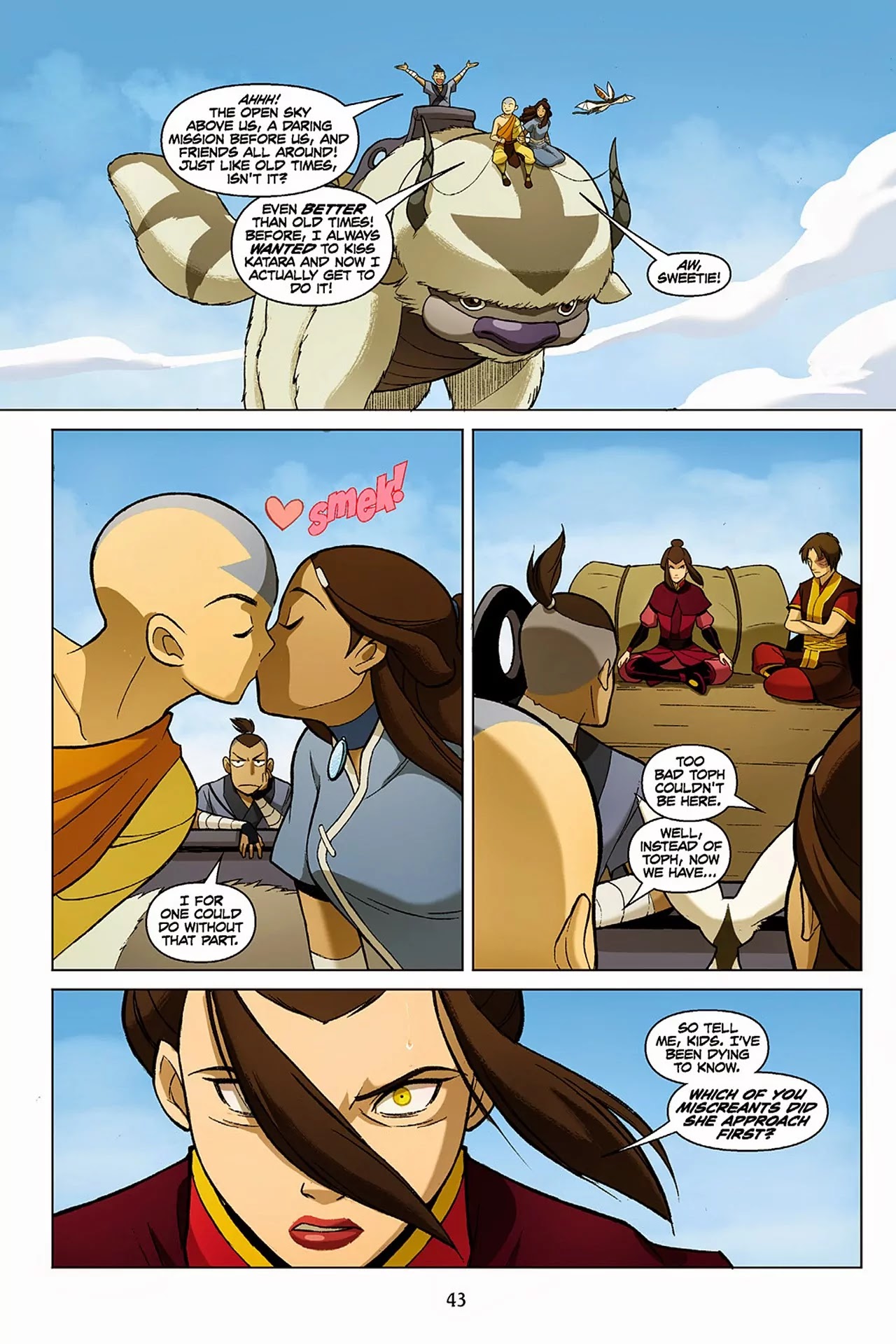 Avatar: The Last Airbender - The Search Chapter 1.1 page 44 - Chapter 1.1