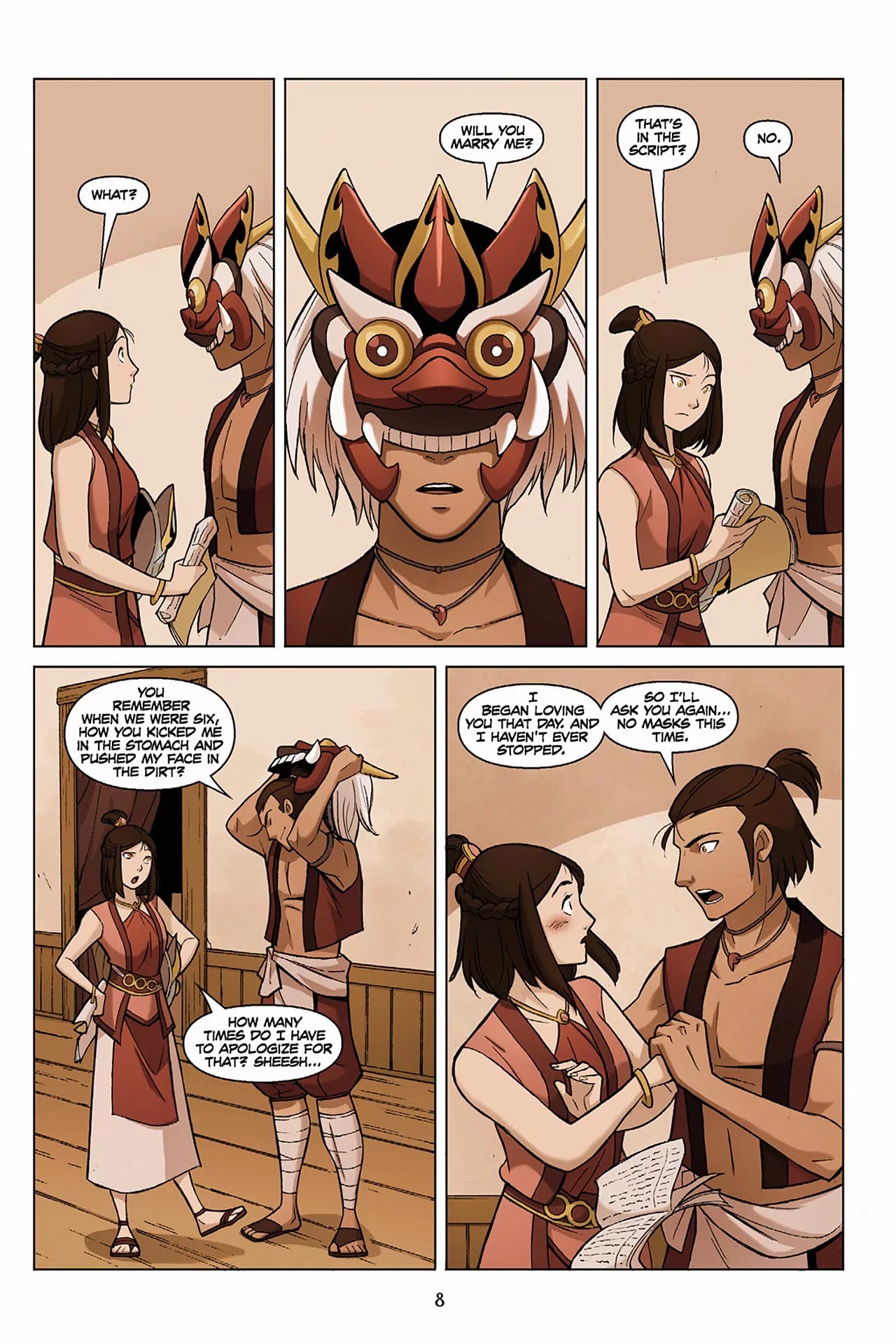 Avatar: The Last Airbender - The Search Chapter 1.1 page 9 - Chapter 1.1