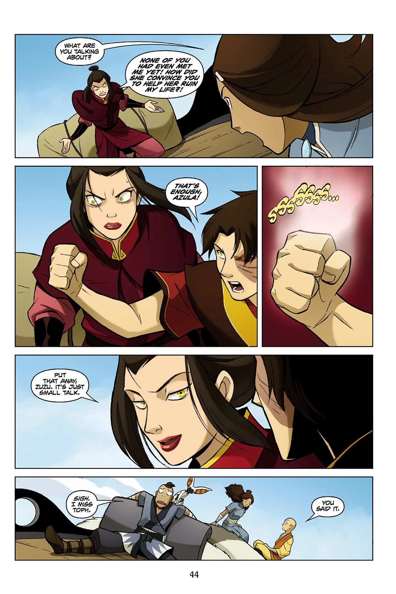 Avatar: The Last Airbender - The Search Chapter 1.2 page 1 - Chapter 1.2