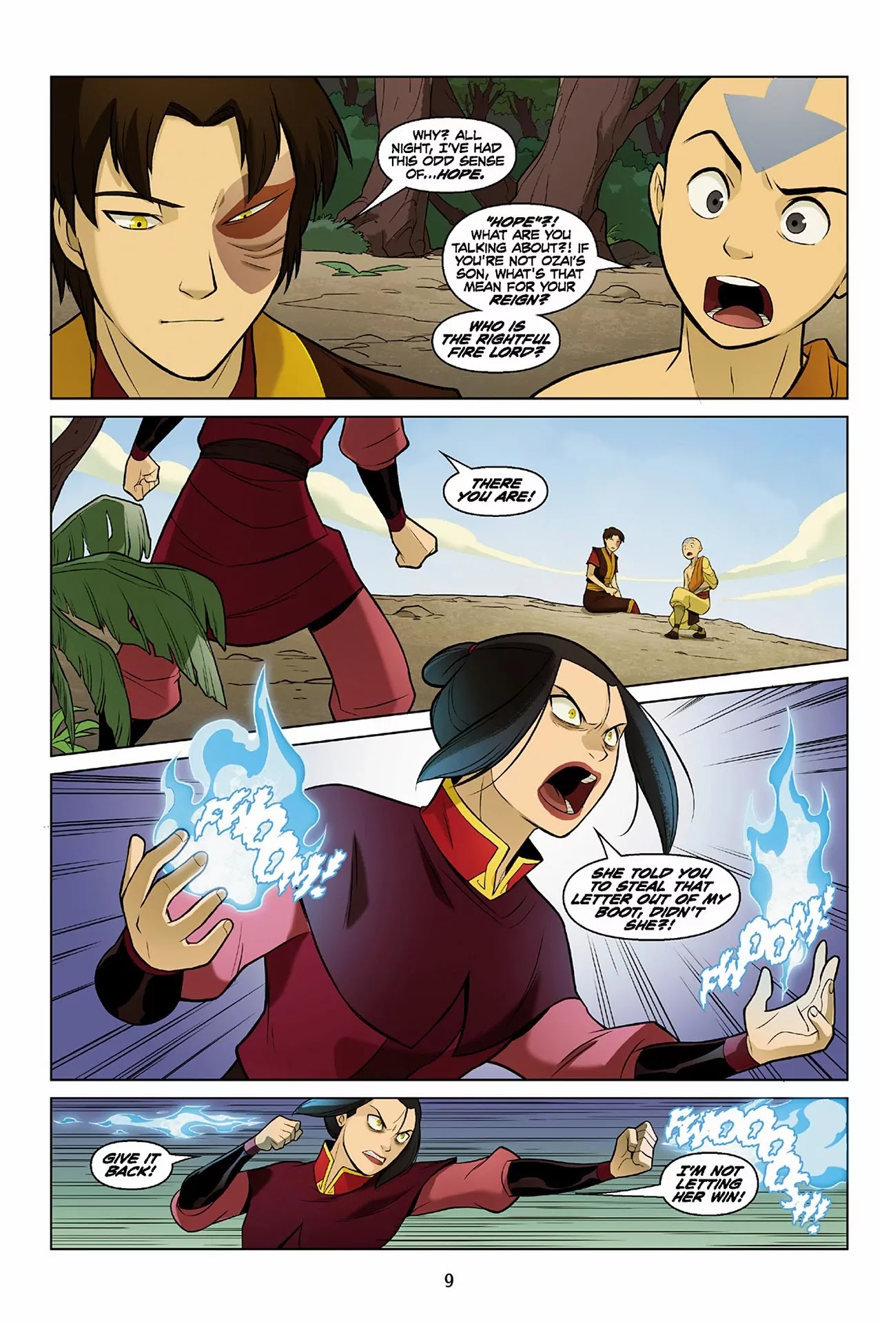 Avatar: The Last Airbender - The Search Chapter 2.1 page 10 - Chapter 2.1