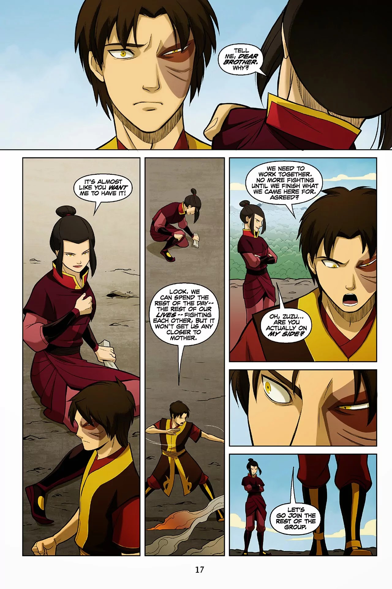 Avatar: The Last Airbender - The Search Chapter 2.1 page 18 - Chapter 2.1