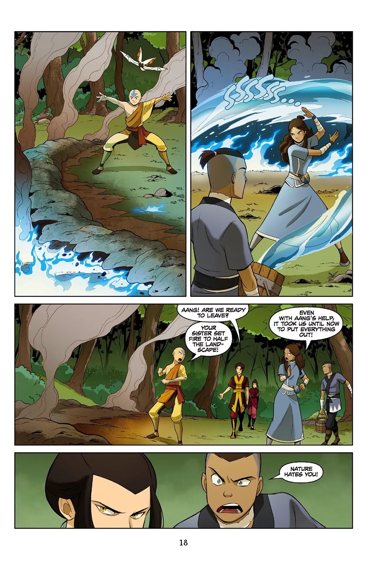 Avatar: The Last Airbender - The Search Chapter 2.1 page 19 - Chapter 2.1