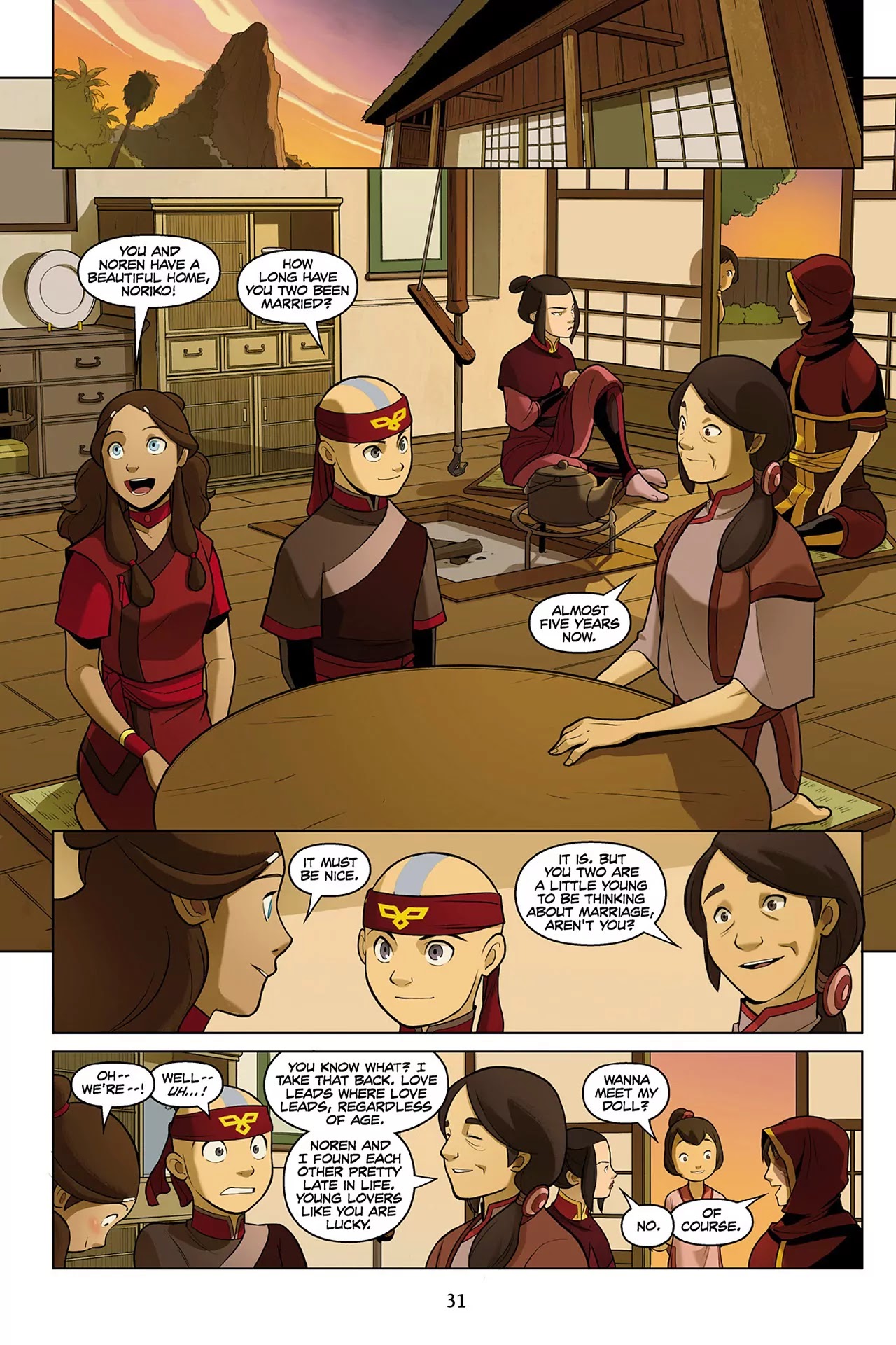 Avatar: The Last Airbender - The Search Chapter 2.1 page 32 - Chapter 2.1