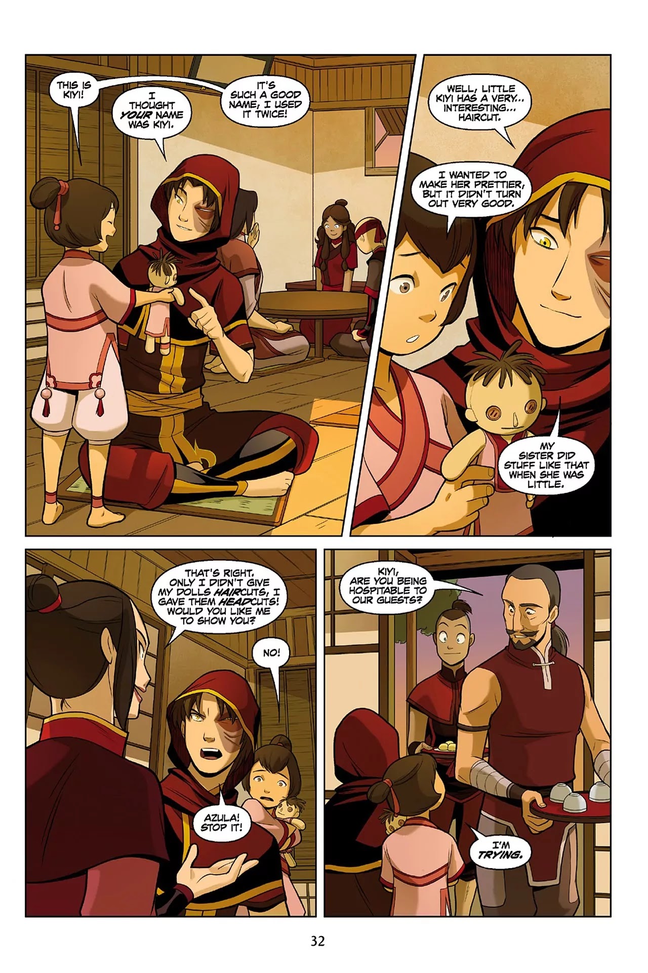Avatar: The Last Airbender - The Search Chapter 2.1 page 33 - Chapter 2.1