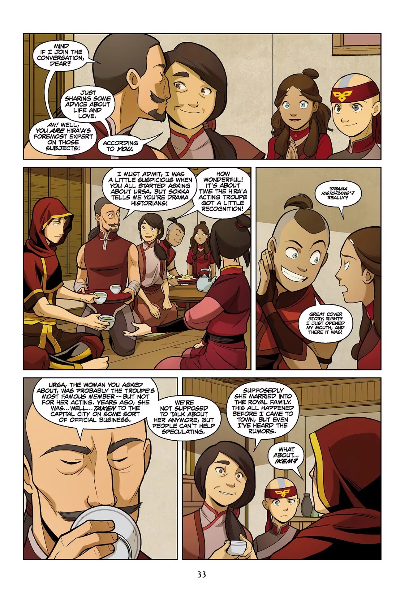 Avatar: The Last Airbender - The Search Chapter 2.1 page 34 - Chapter 2.1