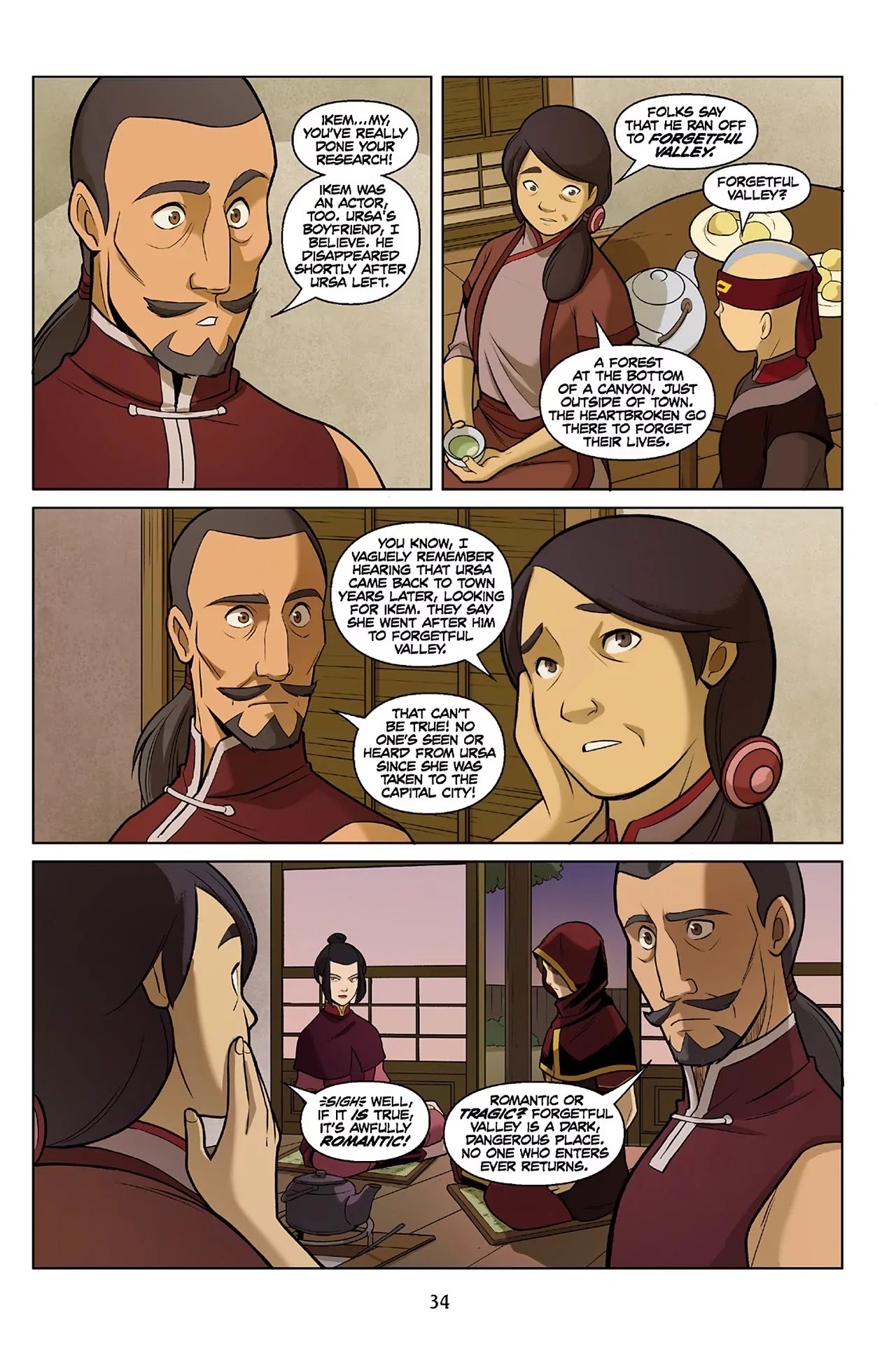 Avatar: The Last Airbender - The Search Chapter 2.1 page 35 - Chapter 2.1