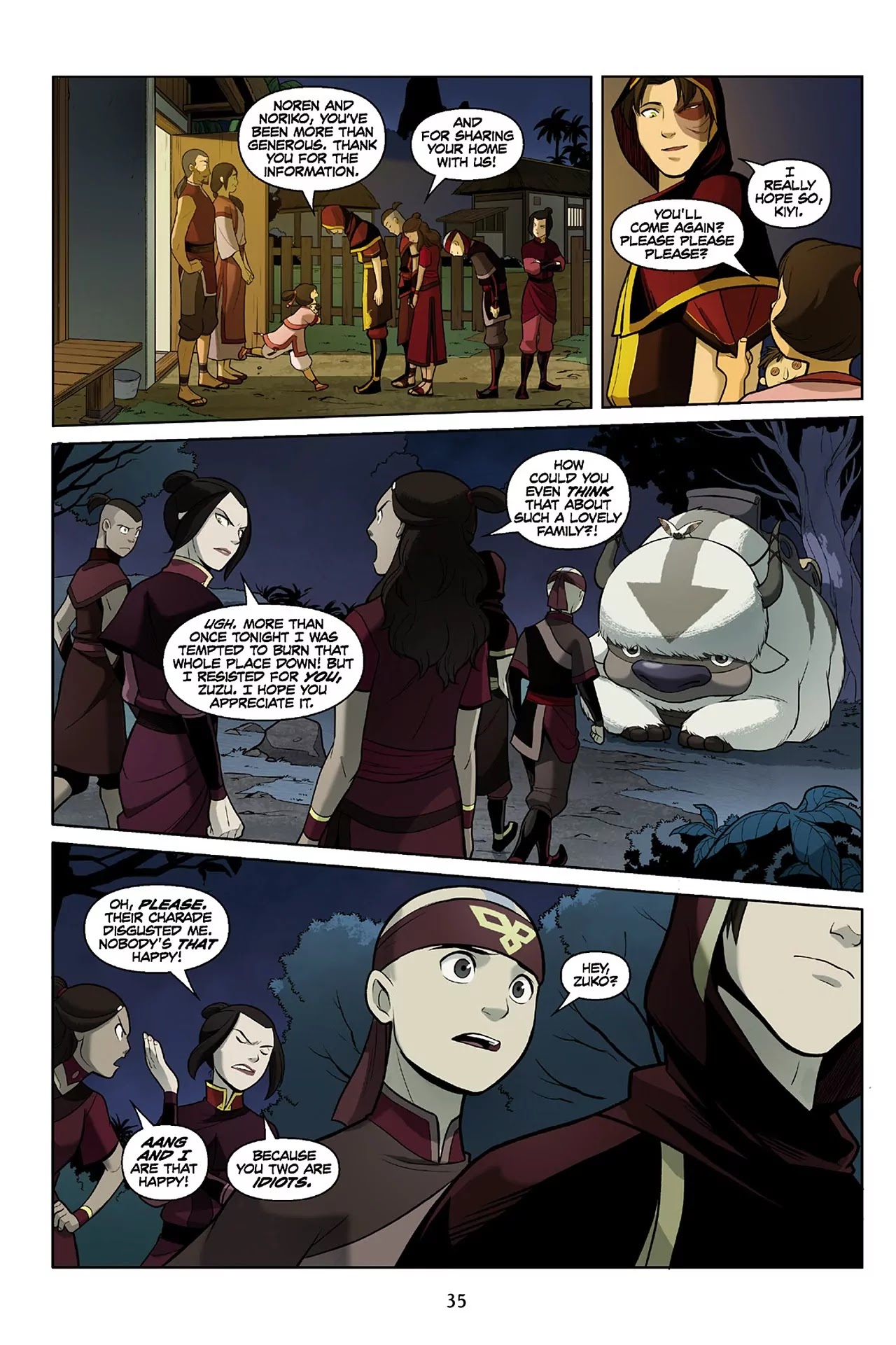 Avatar: The Last Airbender - The Search Chapter 2.1 page 36 - Chapter 2.1