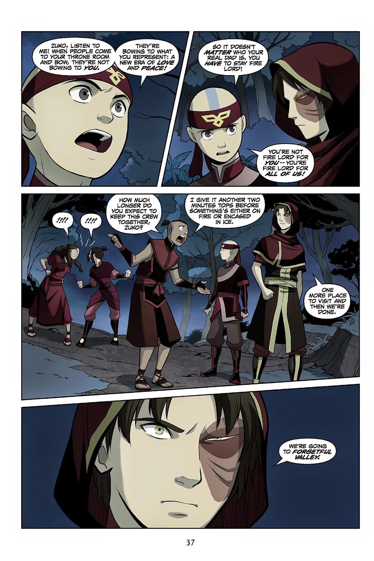 Avatar: The Last Airbender - The Search Chapter 2.1 page 38 - Chapter 2.1