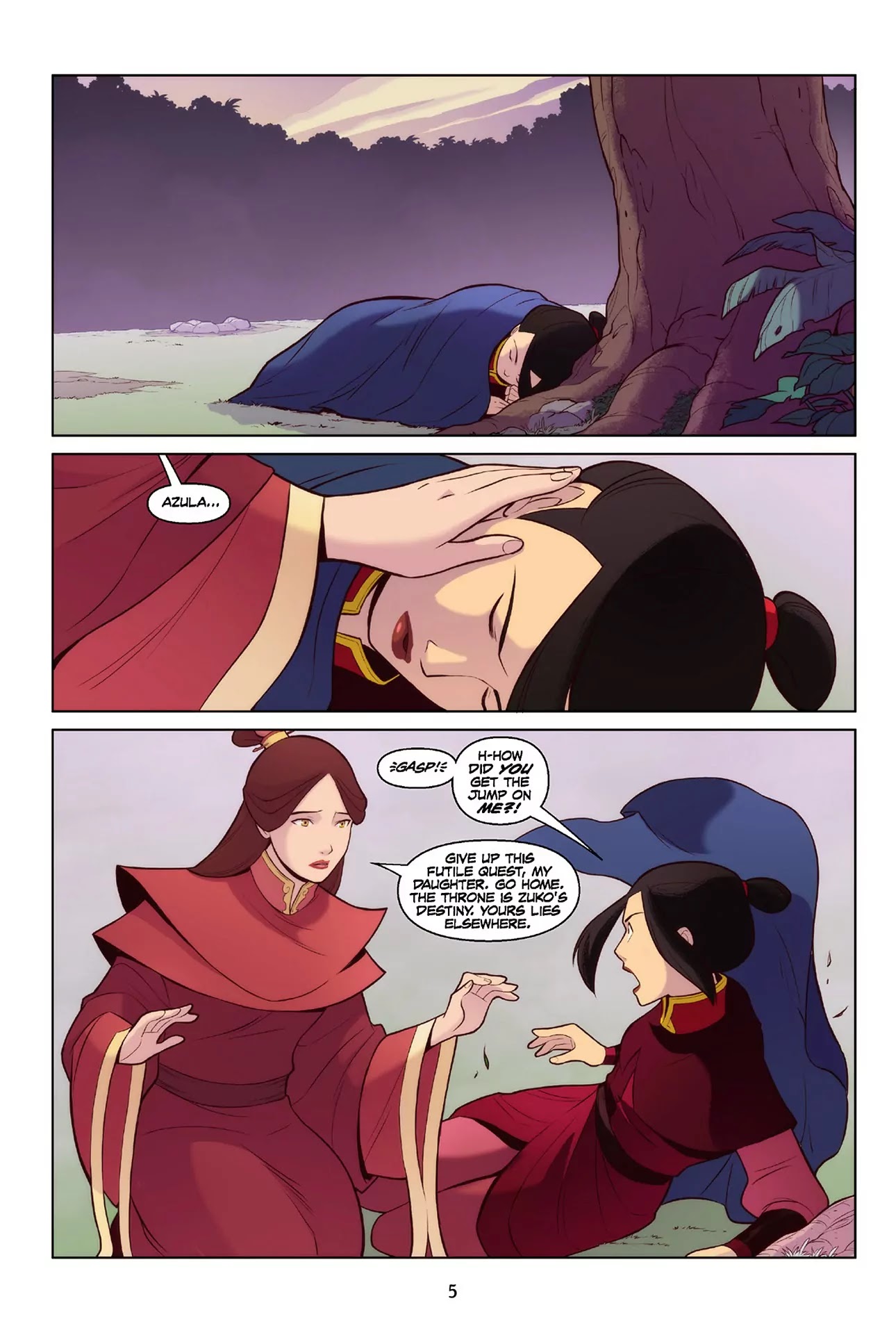 Avatar: The Last Airbender - The Search Chapter 2.1 page 6 - Chapter 2.1