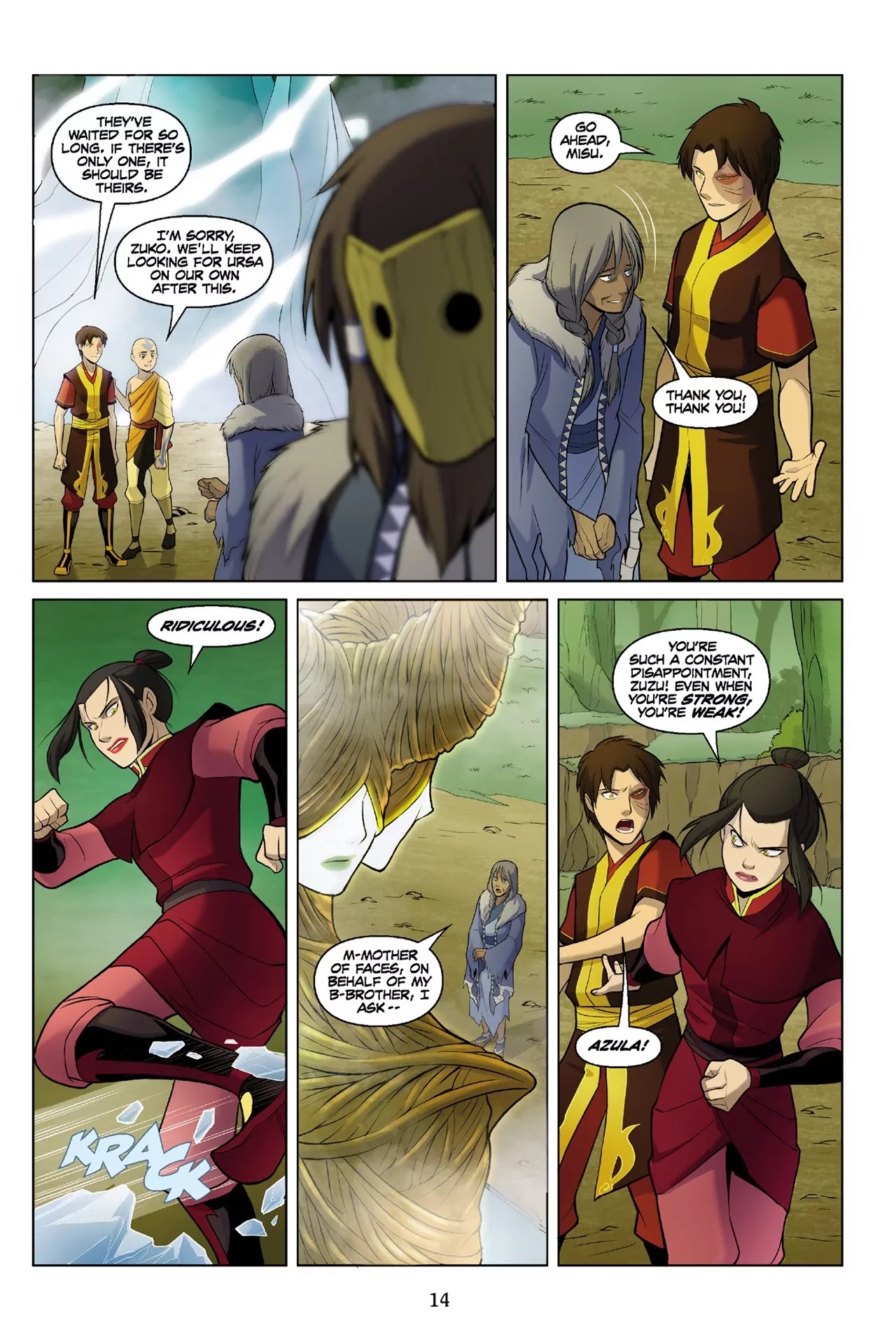 Avatar: The Last Airbender - The Search Chapter 3.1 page 15 - Chapter 3.1