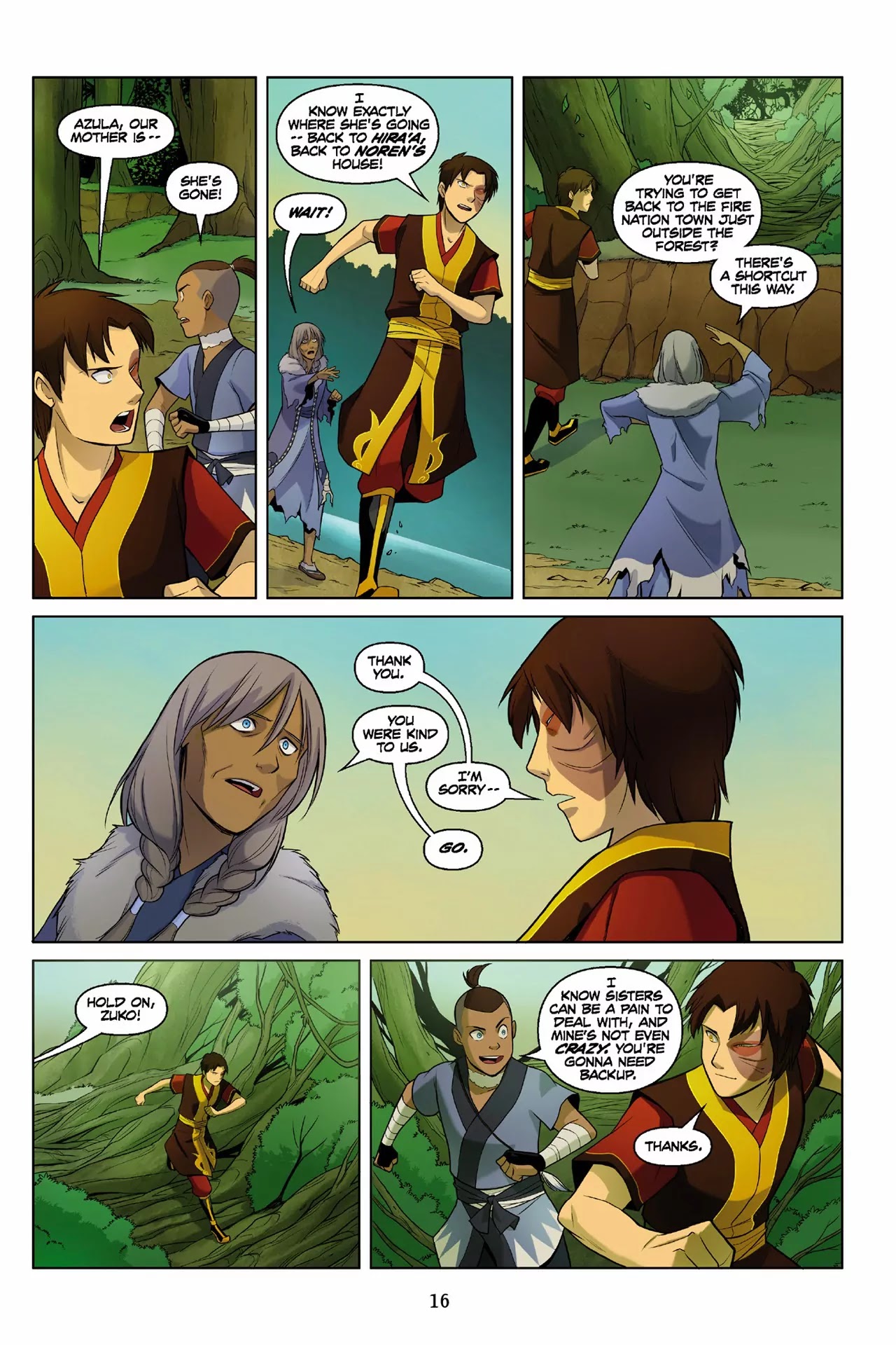 Avatar: The Last Airbender - The Search Chapter 3.1 page 17 - Chapter 3.1