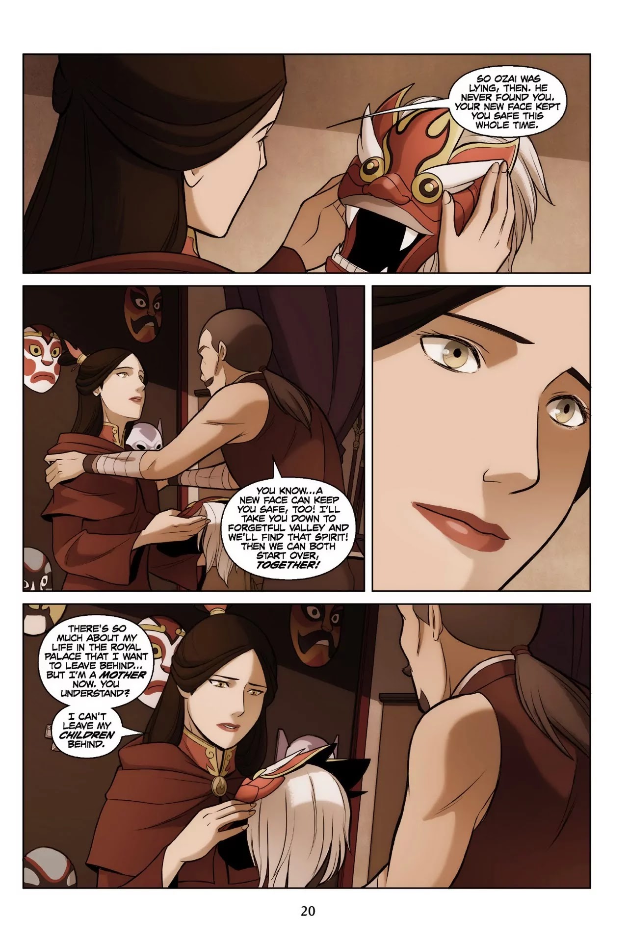 Avatar: The Last Airbender - The Search Chapter 3.1 page 21 - Chapter 3.1