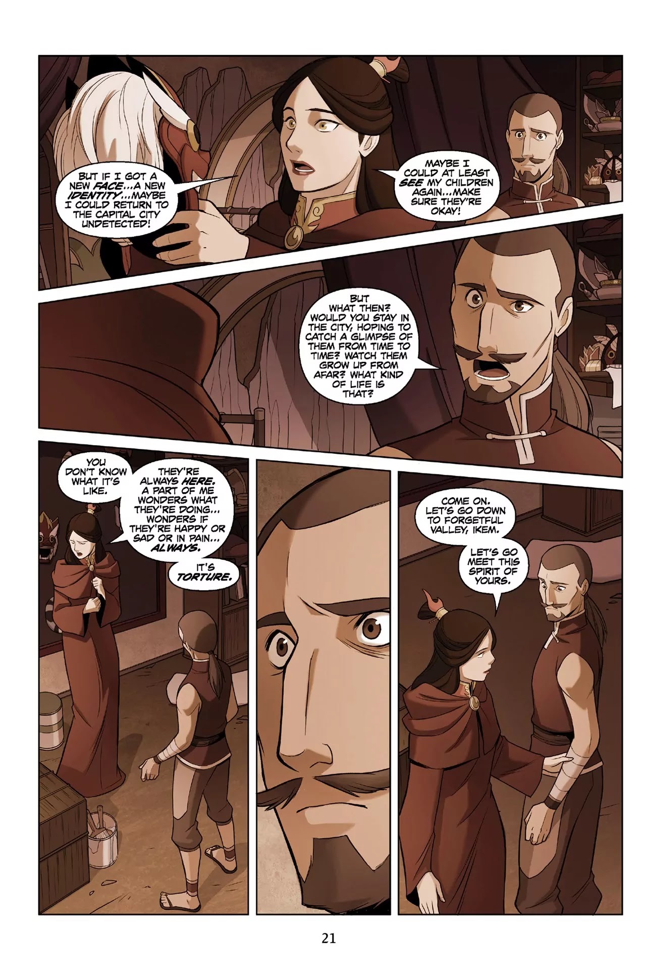 Avatar: The Last Airbender - The Search Chapter 3.1 page 22 - Chapter 3.1