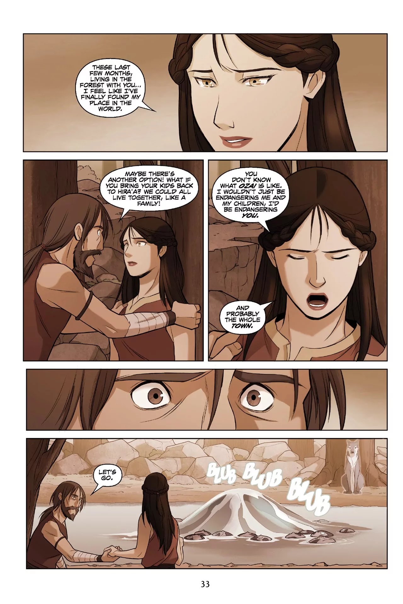 Avatar: The Last Airbender - The Search Chapter 3.1 page 34 - Chapter 3.1