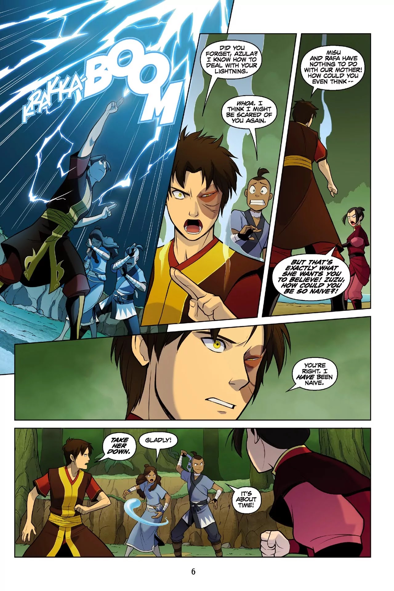 Avatar: The Last Airbender - The Search Chapter 3.1 page 7 - Chapter 3.1