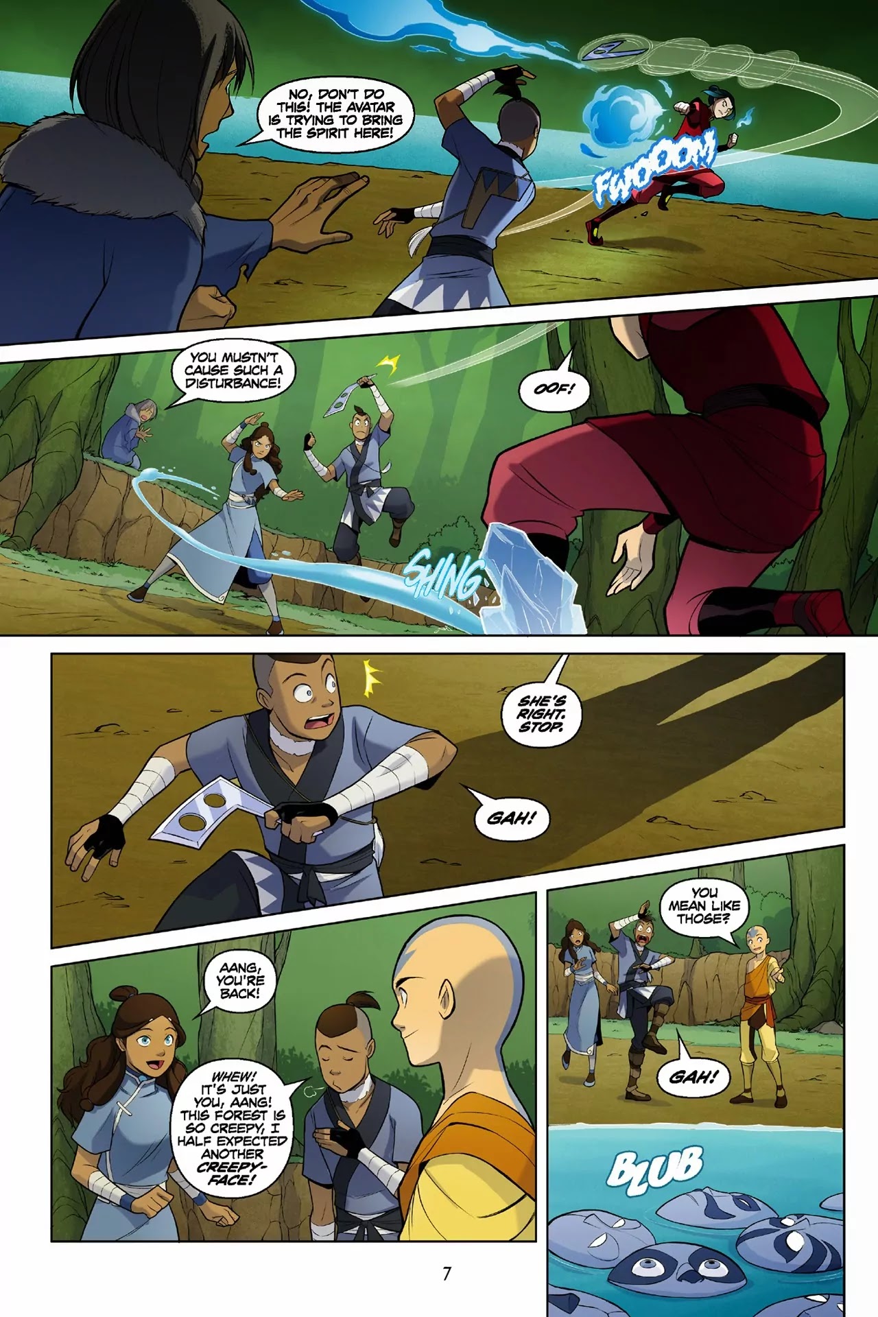 Avatar: The Last Airbender - The Search Chapter 3.1 page 8 - Chapter 3.1
