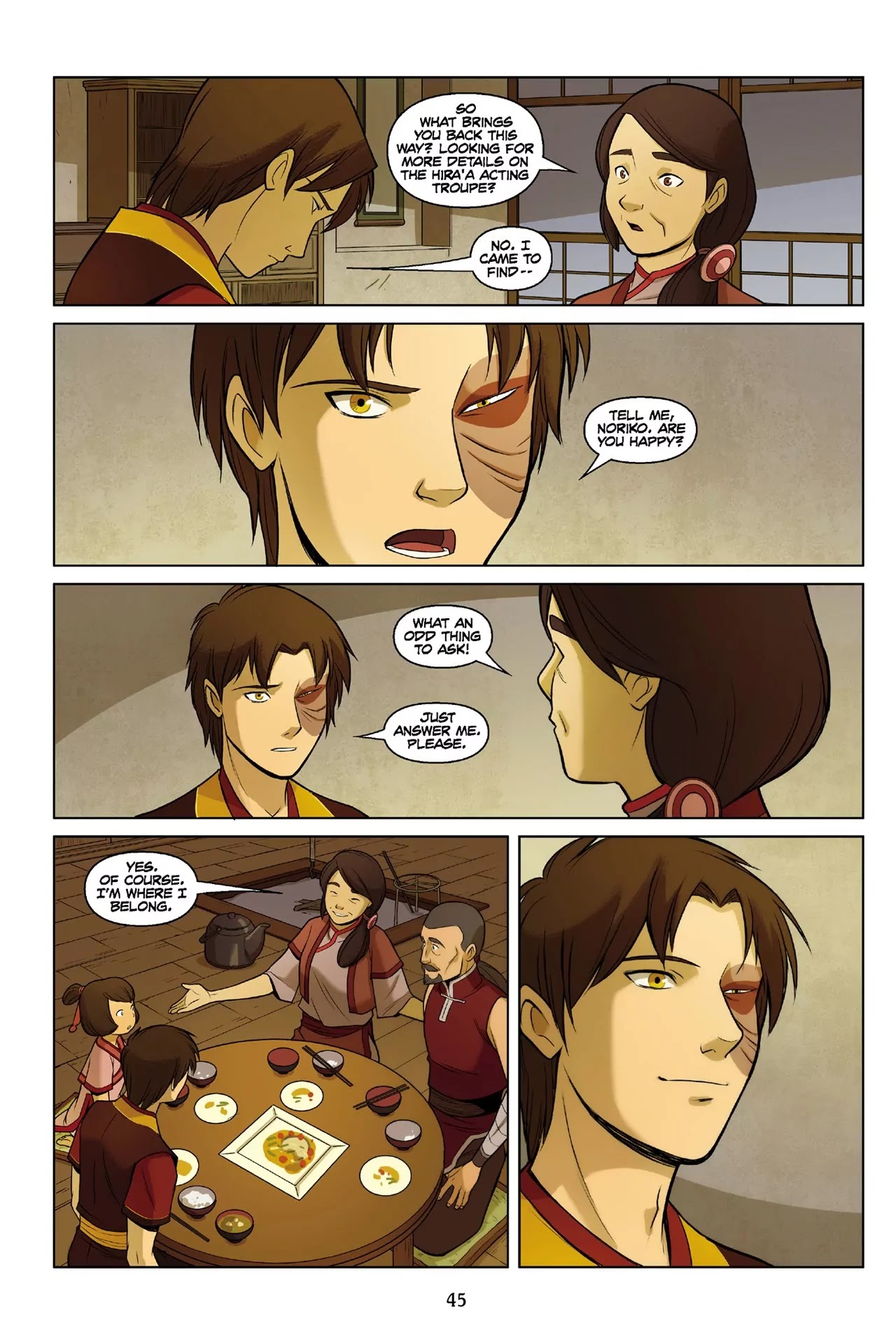 Avatar: The Last Airbender - The Search Chapter 3.2 page 5 - Chapter 3.2