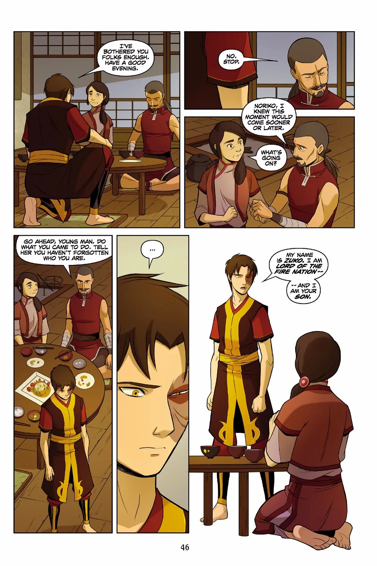 Avatar: The Last Airbender - The Search Chapter 3.2 page 6 - Chapter 3.2